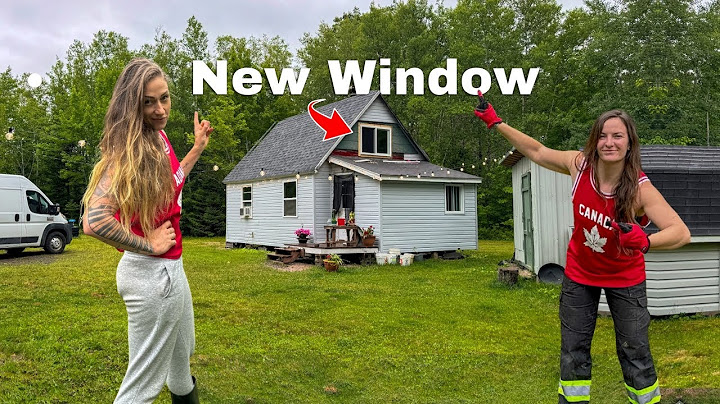 First Time Installing Windows in Our Off grid Cabin | Loft Transformation