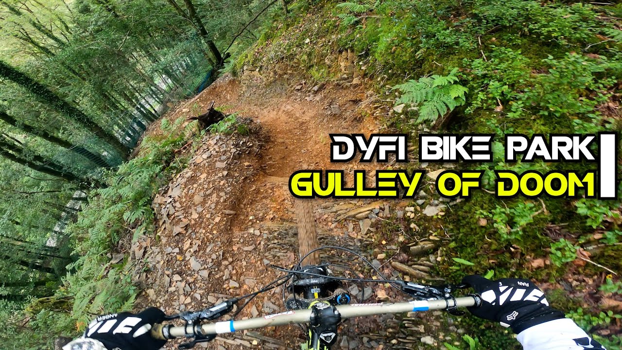 Dyfi Bike Park - Gulley of Doom [BLACK] *CRASH*