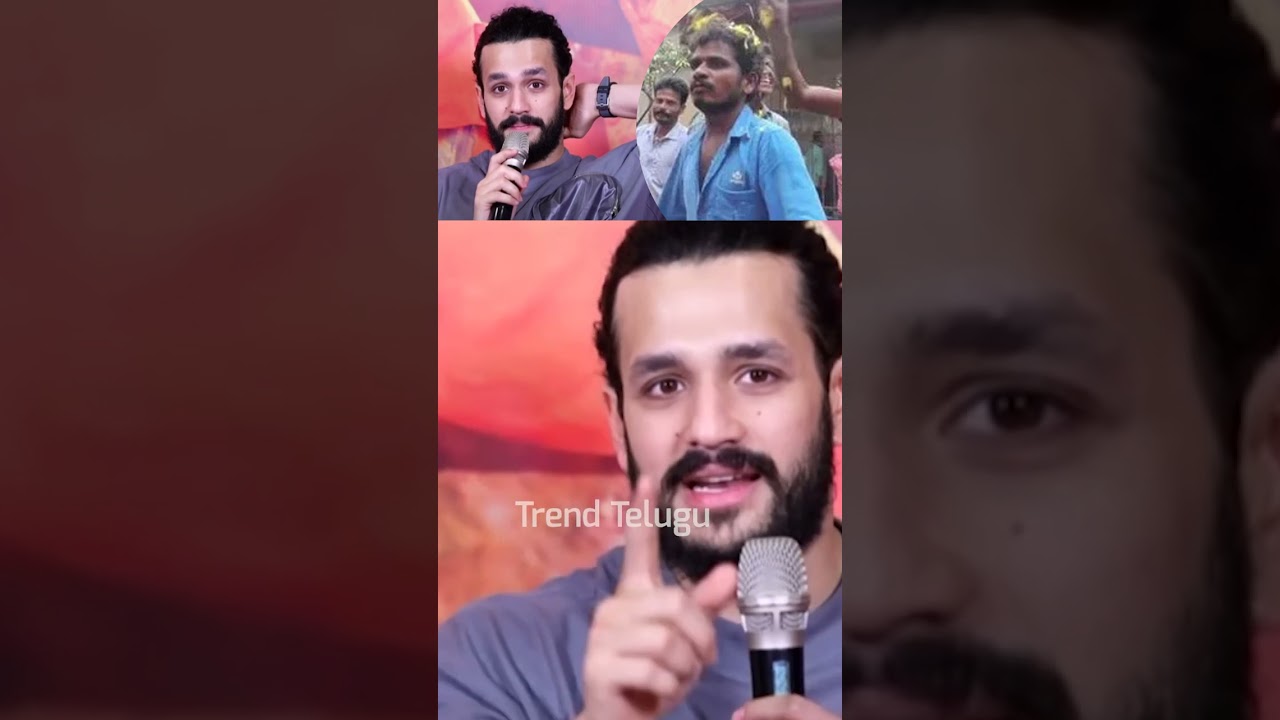 అయ్యగారే No 1 🤣 Akhil Akkineni Crazy Words About His Viral Fan | Trend Telugu
