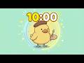 10 Minute Timer 🦆 Study Timer for Classroom Focus Quiet Study
