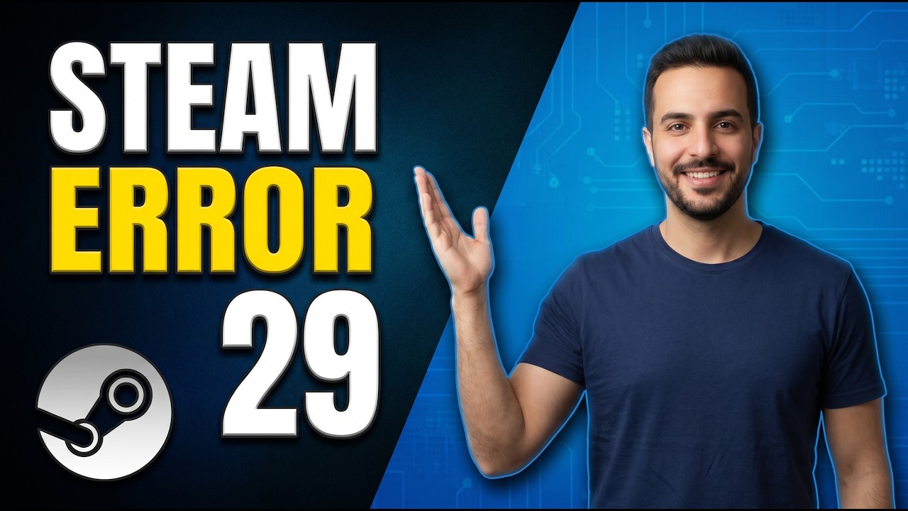 Steam Error 29 (Connection Timeout) Fix (Easy Guide) - YouTube
