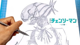 劇場版『チェンソーマン レゼ篇』】ボムイラスト簡単描き方 - YouTube