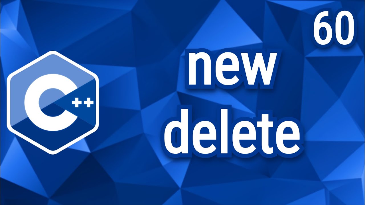 C++ 060. new i delete - YouTube