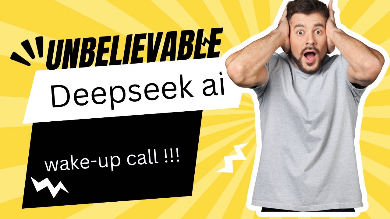 New Al Model DeepSeek Just Won the Tech Race #deepseek#ai#china - YouTube