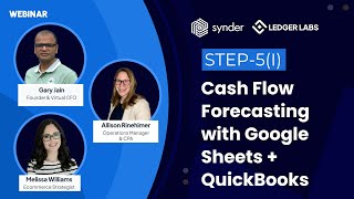 Step 5.1 - Cash Flow Forecasting with Google Sheets + QuickBooks #cashflow #googlesheets