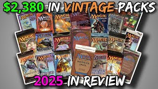 Opening $2,380 in Vintage MtG Packs #mtg #magicthegathering #mtgcommunity #mtgcommander #mtgarena