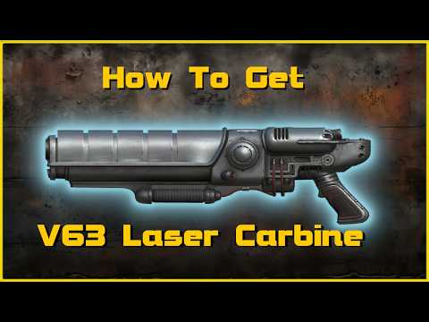 How To Get The NEW V63 Laser Carbine In Fallout 76
