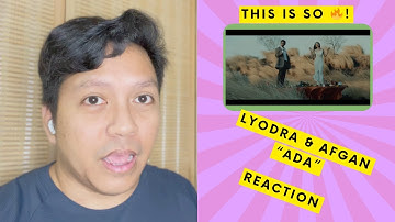 Lyodra, Afgan - Ada (Official Music Video) | REACTION