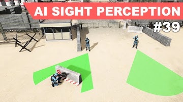 Unreal Third person Shooter #39 Preview - AI Sight Perception