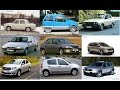 DACIA Evolutie  1968-2016