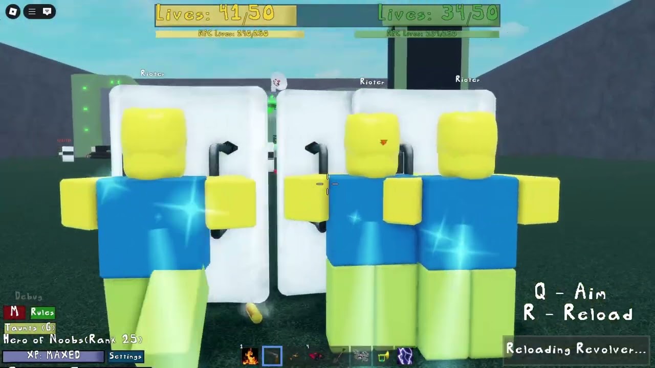 The day in a life of a NVZRR player.