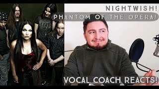 Vocal Coach Reacts! Nightwish! Phantom Of The Opera! With Tarja! Live!