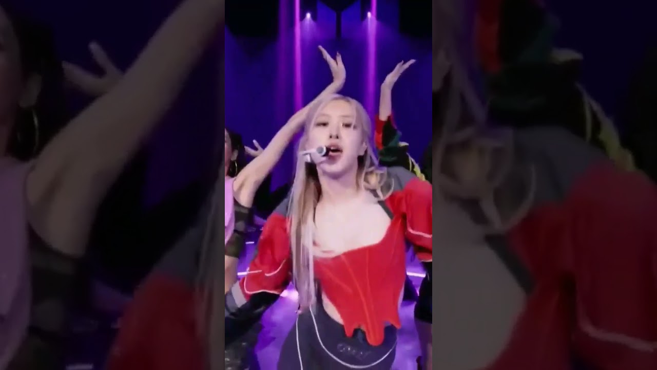 blackpink rose focus