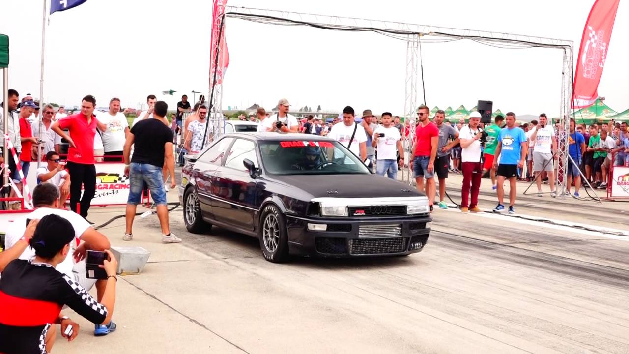 AUDI S2 TURBO 880HP 9.5 BEST TIME ARAD 2016