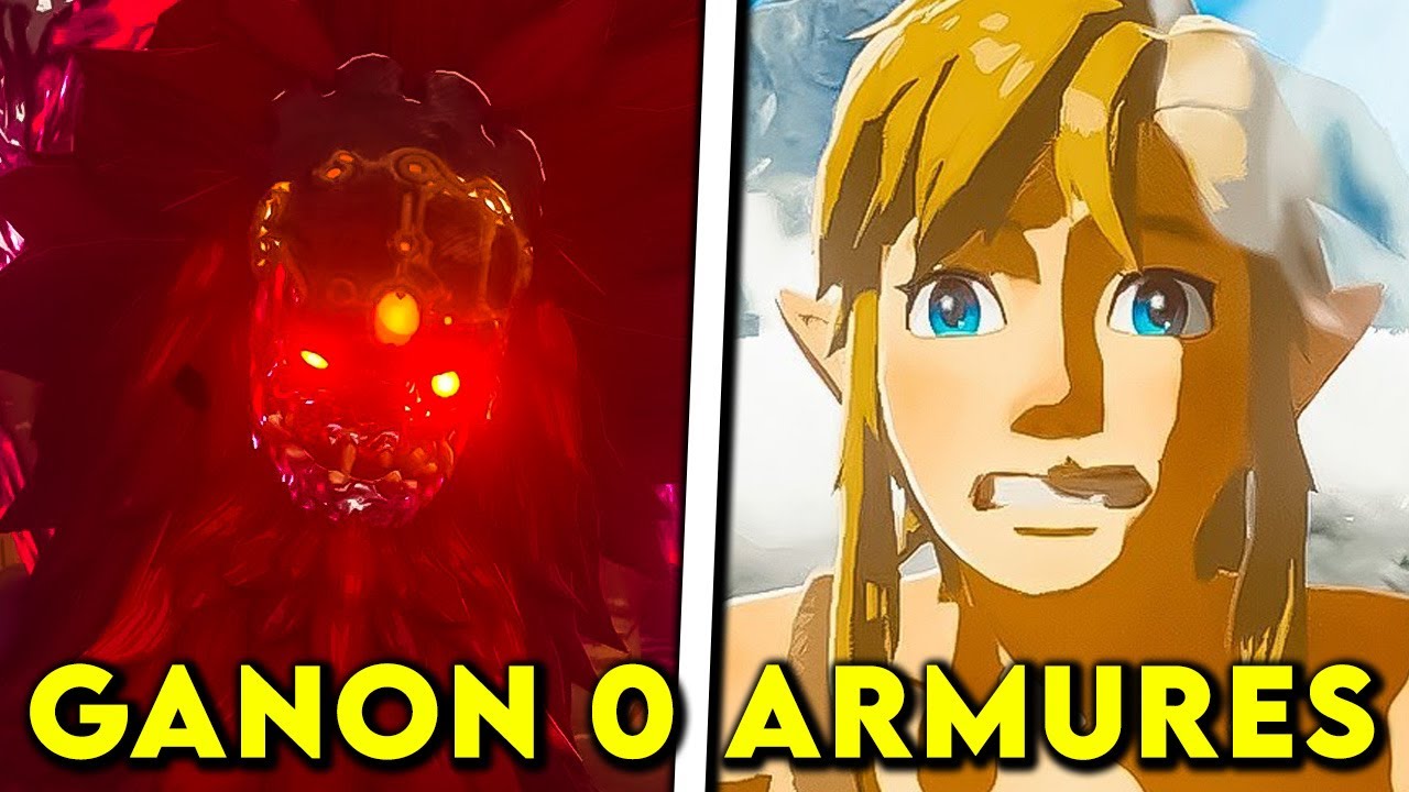 BATTRE GANON SANS ARMURE (à poil) SUR ZELDA BOTW ! - YouTube