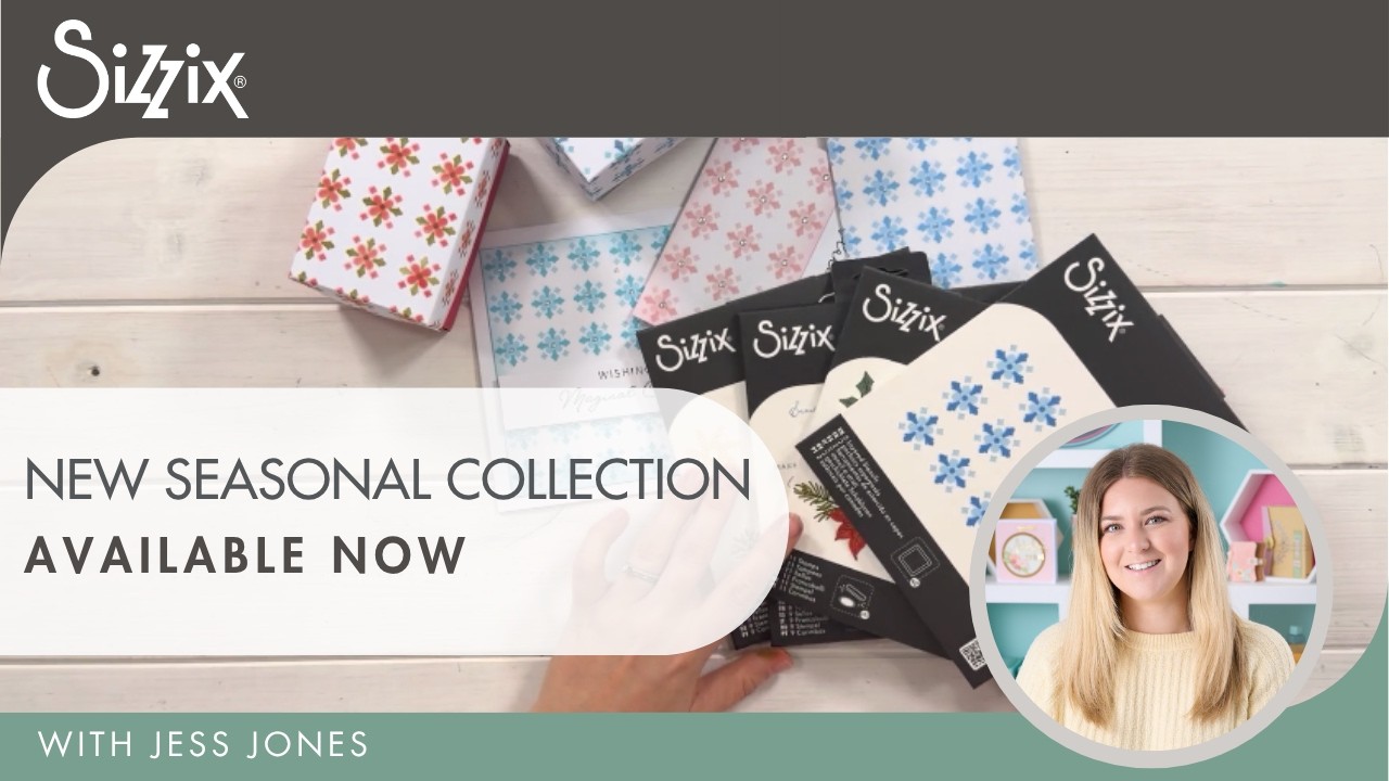 手作りリース Sizzix Seasonal Collection | Create Festive Wreaths & Patterns