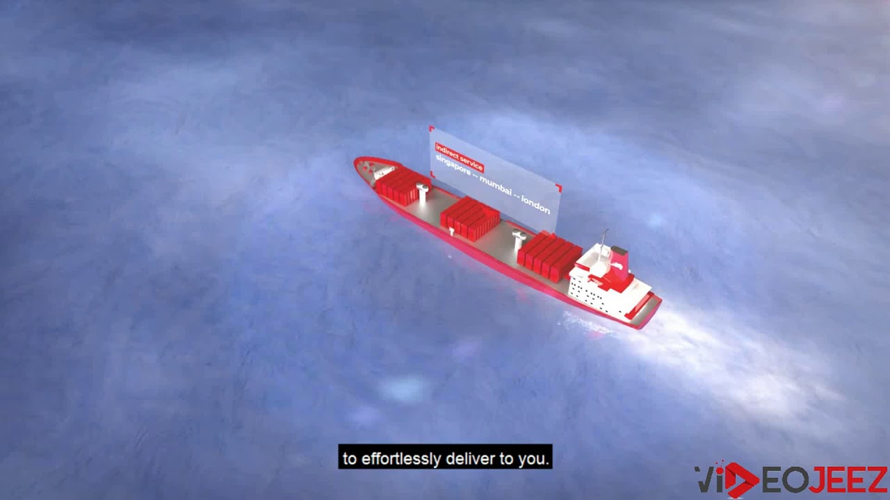 EuropaAir&Sea - logistics 3D Animated Video
