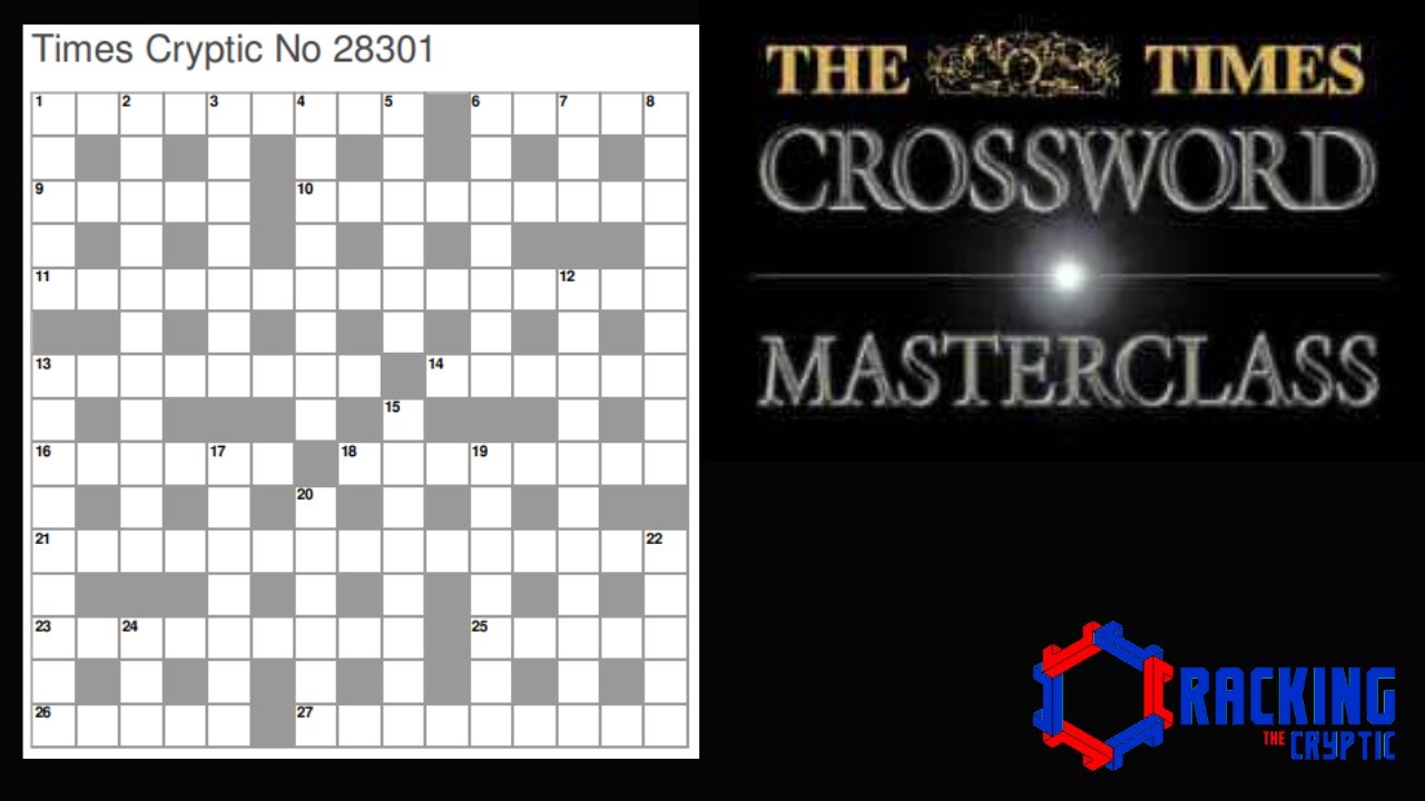 Beginner's guide to solving The Times crossword 