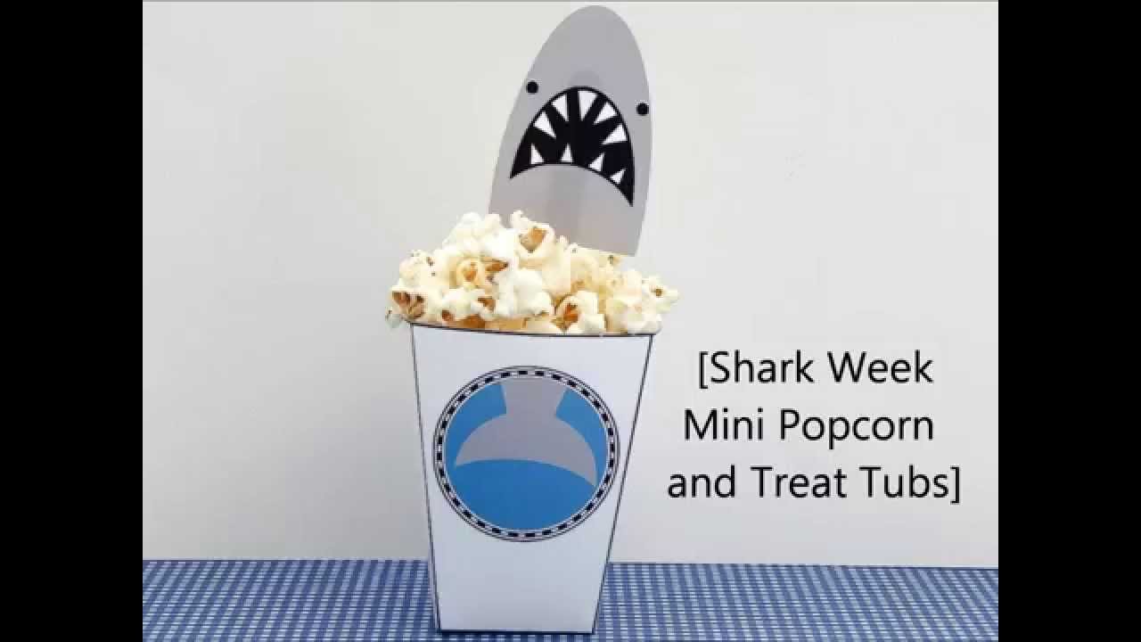 Shark Bait Snack Cups - YouTube