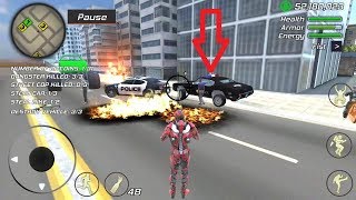 ## Super Crime Steel War Hero Iron Flying Mech Robot || Frist Time Mafia Police || # Shooot... screenshot 3