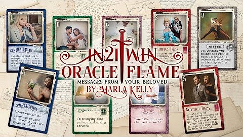 The iN2IT Twin Flame Oracle is a perfect deck to get messages from your Beloved or Higher Self.