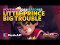 New Champion Little Prince Gameplay, November 2023 Emotes, Tower Skins, Banners - Clash Royale