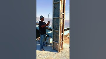 Reinforcement work for column 29 #construction #design #building #construction #home #house #work