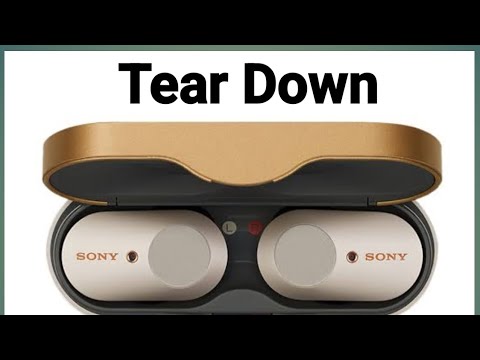 sony #wf-1000xm3 Tear Down!! Tक्ष-Mobile - YouTube