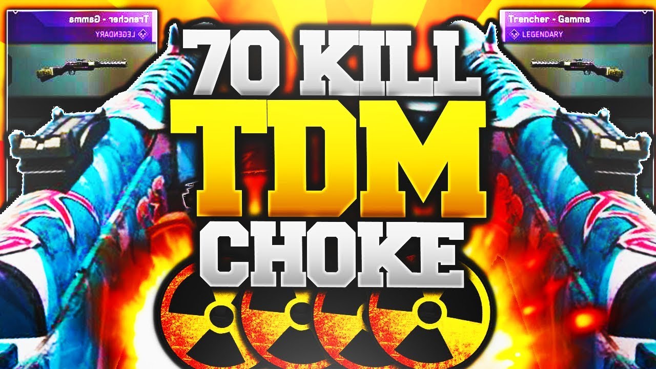 70 KILL TDM CHALLENGE! BEST IW DLC GUN DROPS 70 KILLS IN TDM! "Infinite Warfare 70 KILL TDM" CHOKE!!