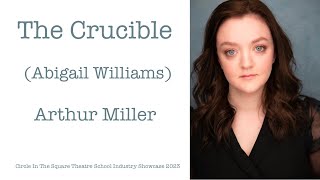 Abigail Williams Monologue From The Crucible
