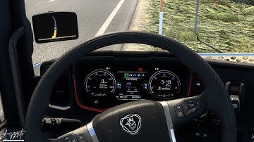 ETS2 1.40 Scania S Dashboard Computer v1.7.1 | Euro Truck Simulator 2 Mods