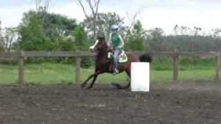 Ellie Cantering Barrels