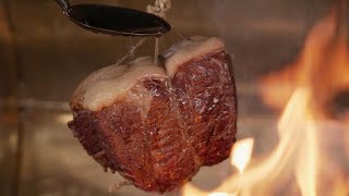 Roast Beef Over an Open Fire! - 18th Century Cooking