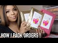 HOW I PACK AND SHIP ORDERS | BOSS BABE SERIES EP.3