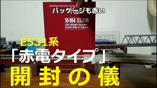 [N-Scale Unboxing] E531 Series Akaden Unboxing [Model Trains]