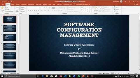 Software Quality Assignment: Software Configuration Management