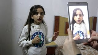 Twitter-famous Syrian girl is finally evacuated from Aleppo HD video Image of Twitter-famous Syrian girl is finally evacuated from Aleppo HD video