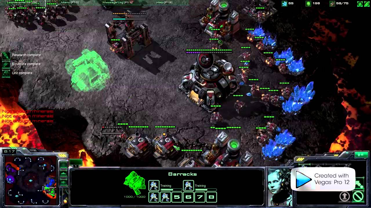 Random SC2 Game (Temp. Upload) - YouTube
