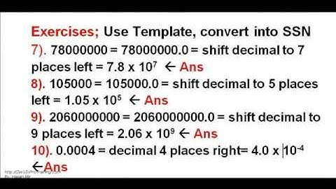 Grade 8 Math - Segment I Unit 4 - Scientific Notations