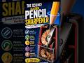 The Science Inside a Pencil Sharpener ✏️ See how perfect pencil tips are made!