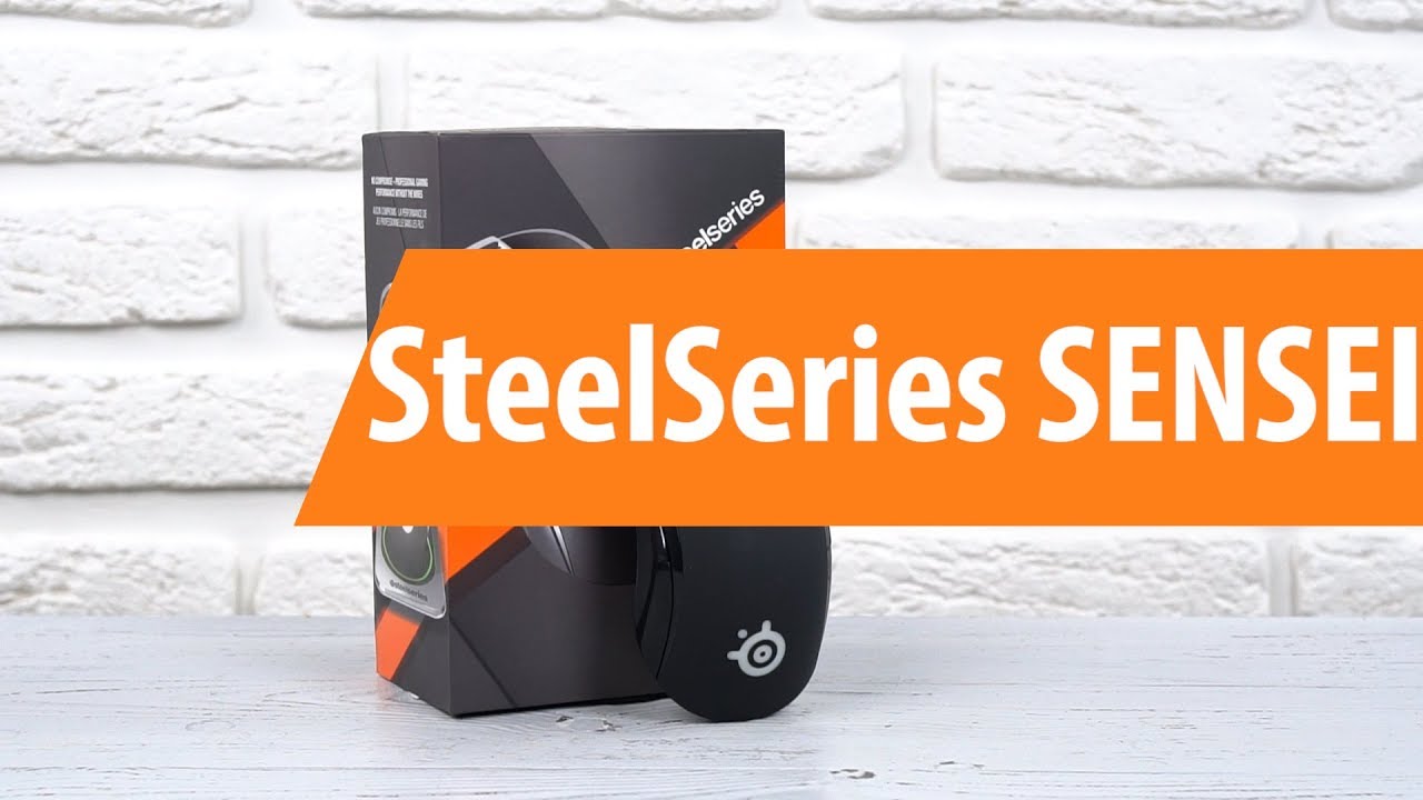 Распаковка SteelSeries SENSEI / Unboxing SteelSeries SENSEI