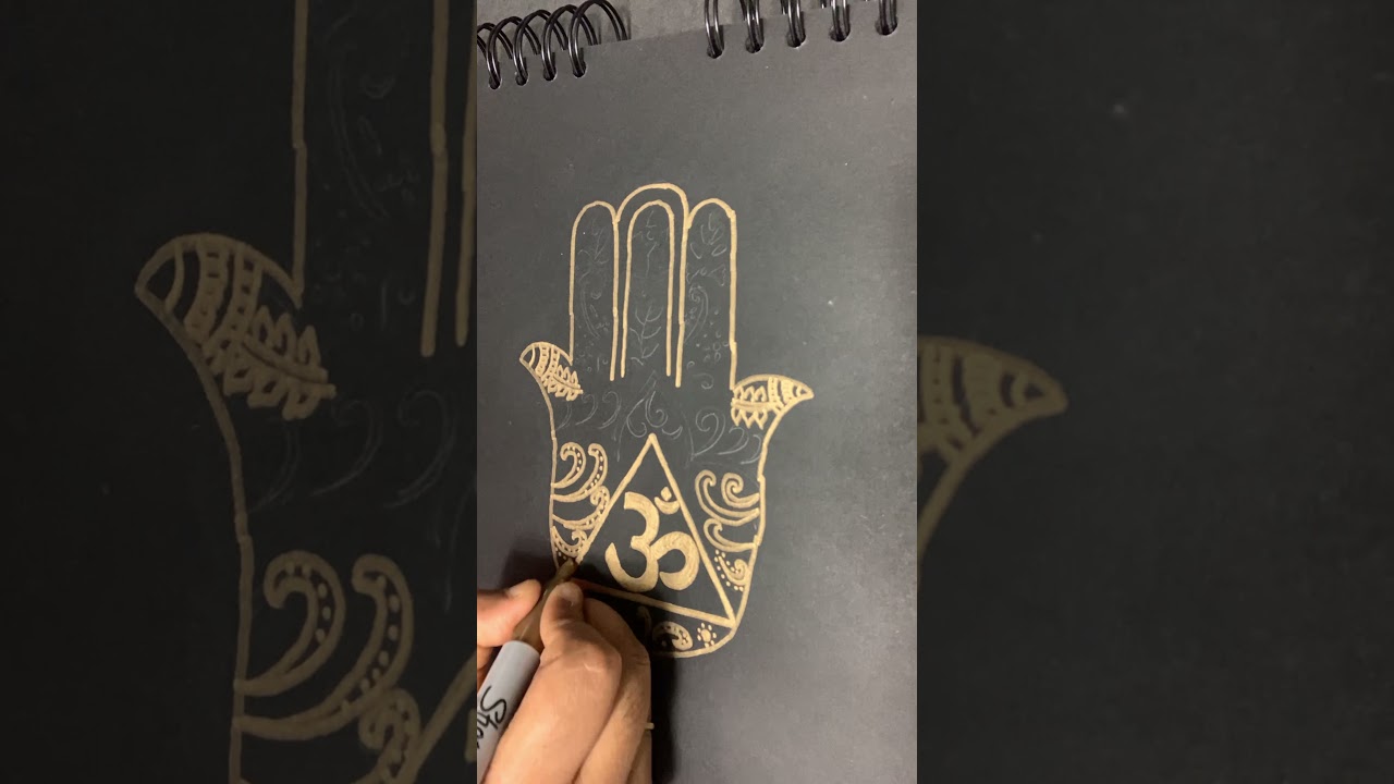 Hamsa artwork    