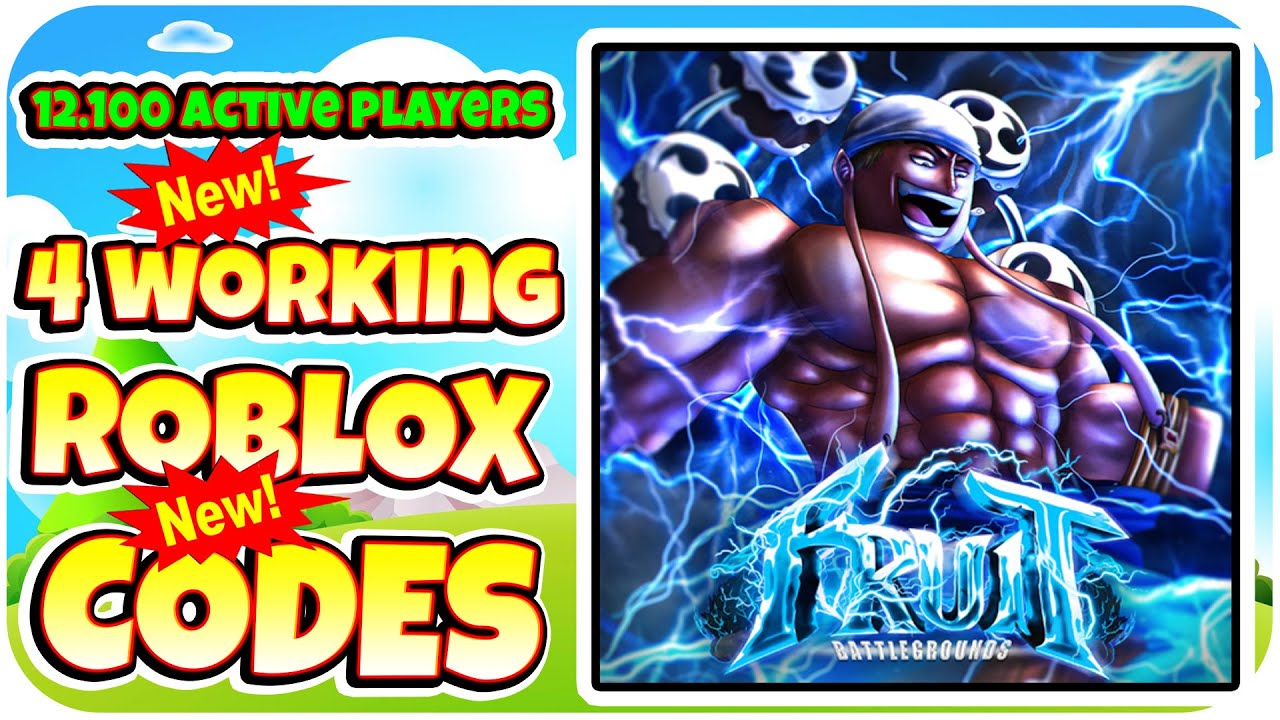 NEW* ALL WORKING LIGHTNING UPDATE CODES FOR FRUIT BATTLEGROUNDS! ROBLOX FRUIT  BATTLEGROUNDS CODES 