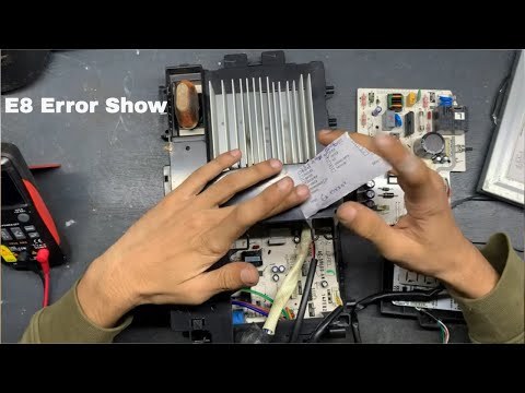 Panasonic Inverter Ac PCB E8 Error Show - Panasonic Inverter Ac E8 Error Kyu Aata Hain ?