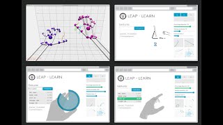 Leap Learn 3D recognition gestures