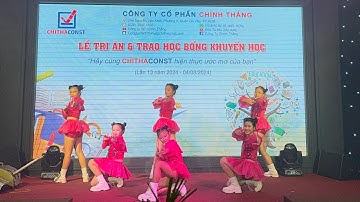 Tiết mục văn nghệ mở màn trong Lễ Tri Ân & Trao Học Bổng Khuyến Học lần 13 năm 2024