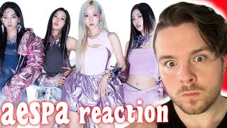 Singer Reacts to AESPA for the First Time (Supernova)