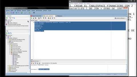 TABLESPACE-DATAFILES