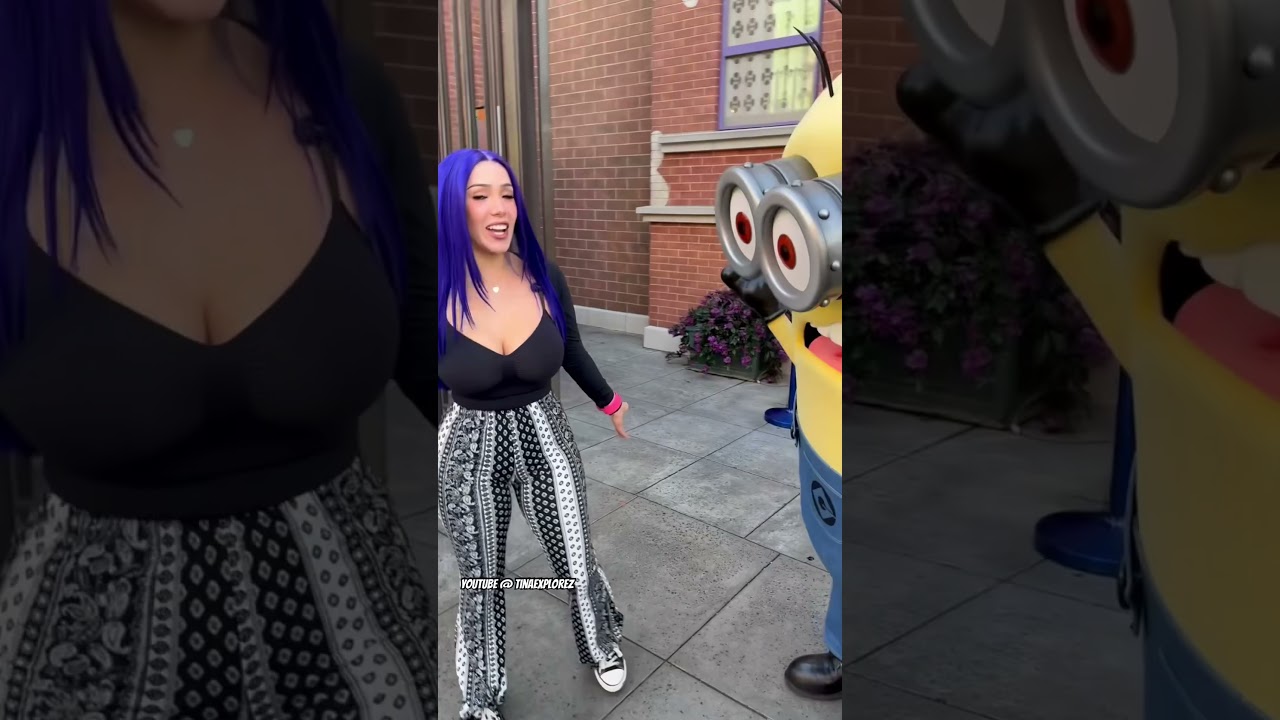 Met a minion at USH #viralshort #foryou #universalstudioshollywood