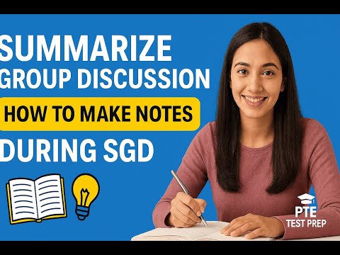 Que-18 PTE Summarize Group Discussion | Full Question + Answer + Notes | 80 Seconds Perfect Strategy